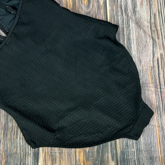 Sea Level Swim Black One Piece- Size 10 - Picture 7 of 14